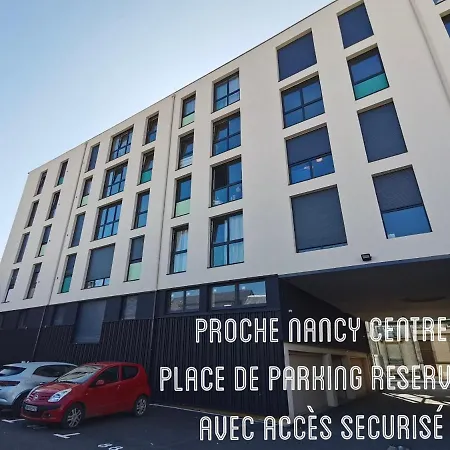 アパート Proche Centre, A Quelques Pas Des Thermes Et Du Campus Artem, Calme Avec Parking Gratuit ナンシー