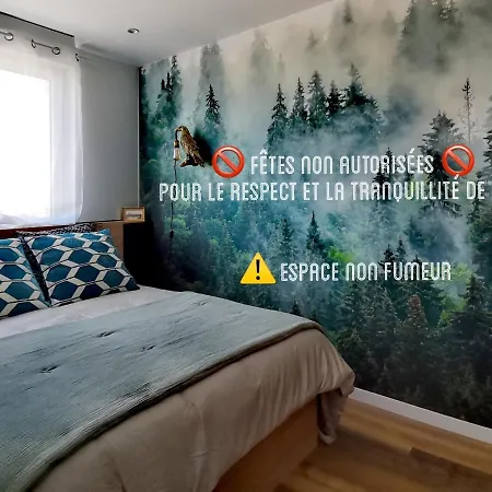 Appartement Proche Centre, A Quelques Pas Des Thermes Et Du Campus Artem, Calme Avec Parking Gratuit
