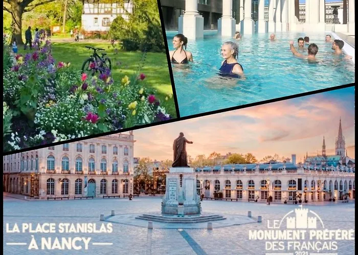 アパート Proche Centre, A Quelques Pas Des Thermes Et Du Campus Artem, Calme Avec Parking Gratuit *